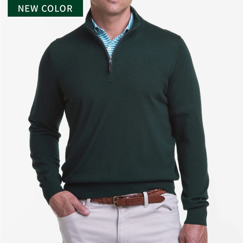 Fairway & Greene Baruffa Merino Long Sleeved Windsweater size M